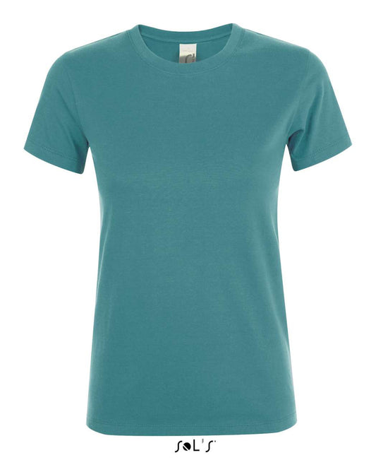 SOL'S REGENT WOMEN - ROUND COLLAR T-SHIRT - Duck Blue - Main
