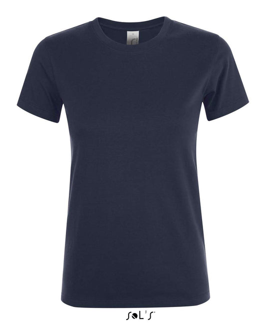 SOL'S REGENT WOMEN - ROUND COLLAR T-SHIRT - French Navy - Main