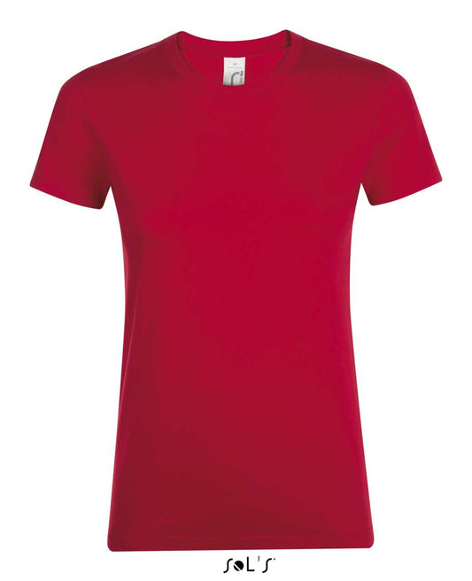 SOL'S REGENT WOMEN - ROUND COLLAR T-SHIRT - Red - Main