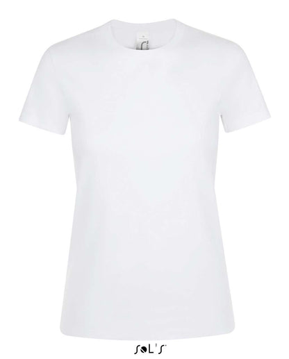 SOL'S REGENT WOMEN - ROUND COLLAR T-SHIRT - White - Main
