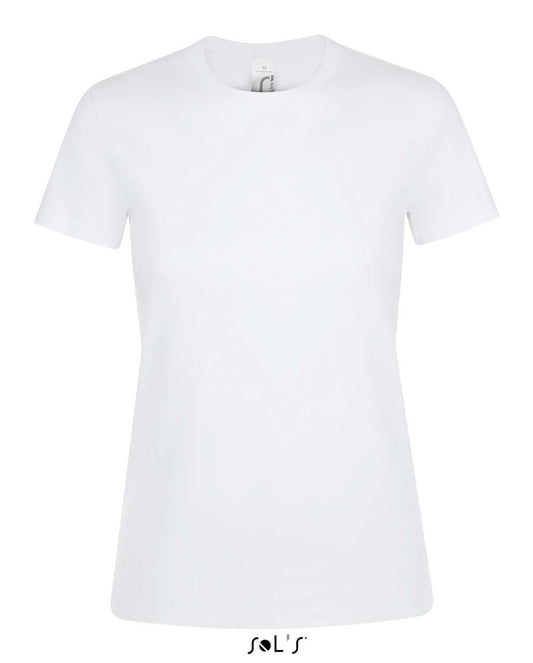 SOL'S REGENT WOMEN - ROUND COLLAR T-SHIRT - White - Main