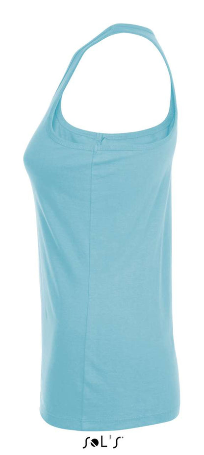 SOL'S JUSTIN WOMEN - RACERBACK TANK TOP - Atoll Blue - Additional