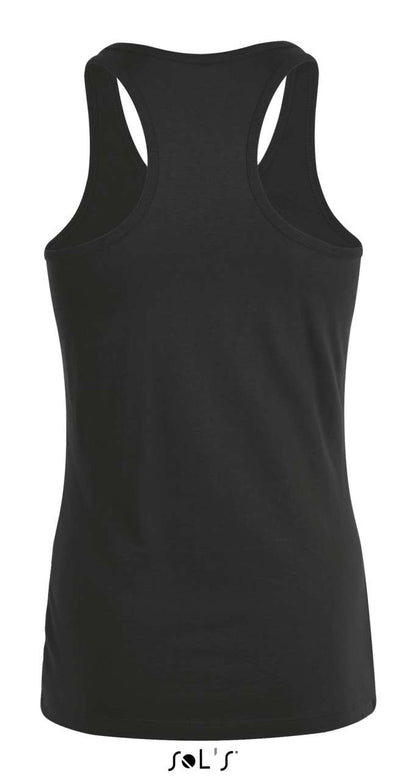 SOL'S JUSTIN WOMEN - RACERBACK TANK TOP - Deep Black - Additional