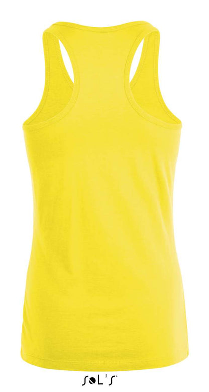SOL'S JUSTIN WOMEN - RACERBACK TANK TOP - Lemon - Additional