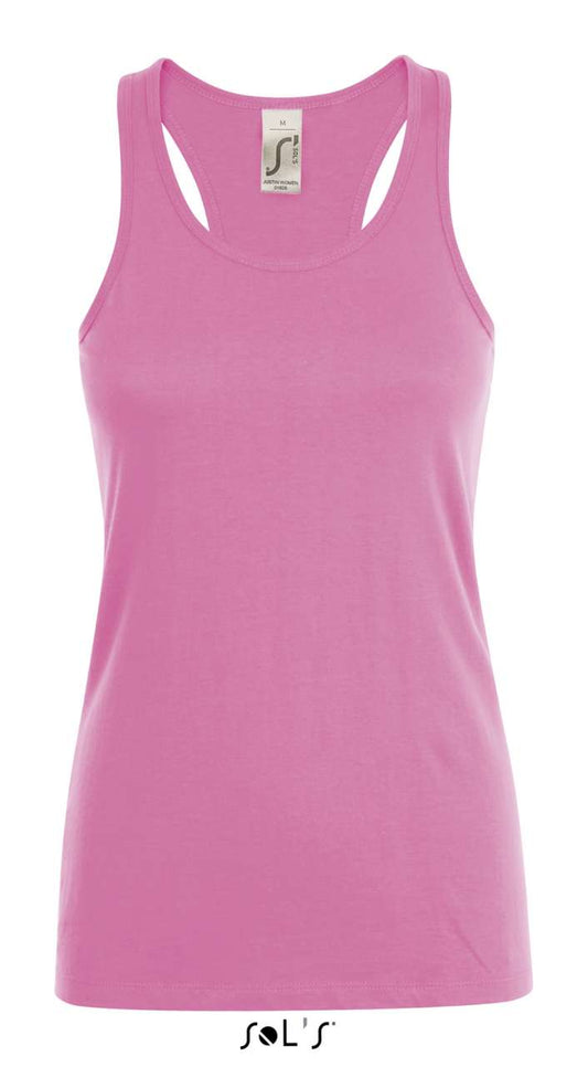 SOL'S JUSTIN WOMEN - RACERBACK TANK TOP - Orchid Pink - Main