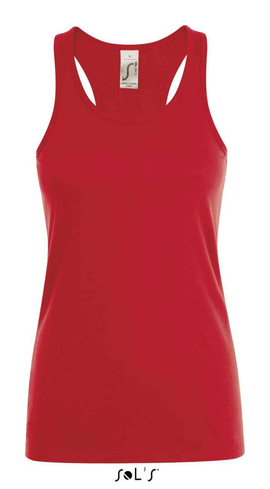 SOL'S JUSTIN WOMEN - RACERBACK TANK TOP - Red - Main