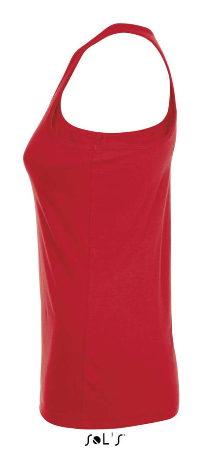 SOL'S JUSTIN WOMEN - RACERBACK TANK TOP - Red - Additional
