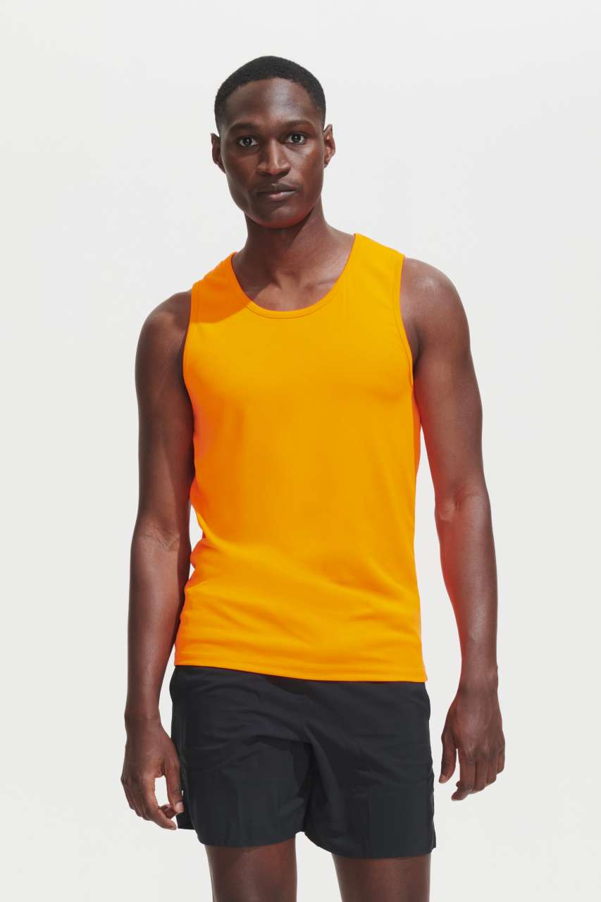 SOL'S SPORTY TT MEN - SPORTS TANK TOP - Apple Green - modelimageurl