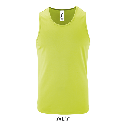 SOL'S SPORTY TT MEN - SPORTS TANK TOP - Apple Green - colorimageurl