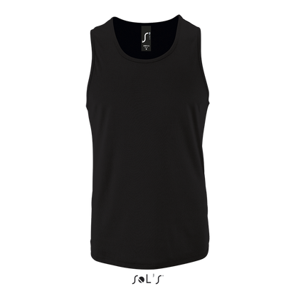 SOL'S SPORTY TT MEN - SPORTS TANK TOP - Black - colorimageurl