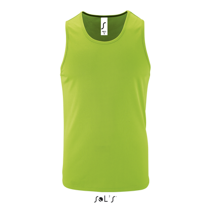 SOL'S SPORTY TT MEN - SPORTS TANK TOP - Neon Green - colorimageurl