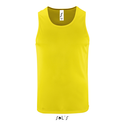 SOL'S SPORTY TT MEN - SPORTS TANK TOP - Neon Yellow - colorimageurl