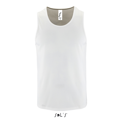 SOL'S SPORTY TT MEN - SPORTS TANK TOP - White - colorimageurl