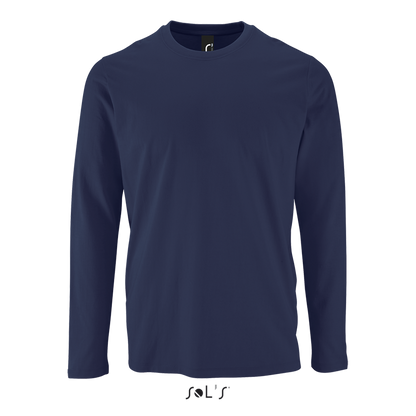 SOL'S  IMPERIAL  LSL MEN - LONG-SLEEVE T-SHIRT - French Navy - colorimageurl