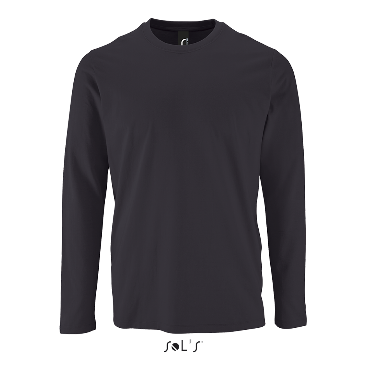 SOL'S  IMPERIAL  LSL MEN - LONG-SLEEVE T-SHIRT - Mouse Grey - colorimageurl