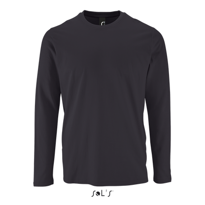 SOL'S  IMPERIAL  LSL MEN - LONG-SLEEVE T-SHIRT - Mouse Grey - colorimageurl
