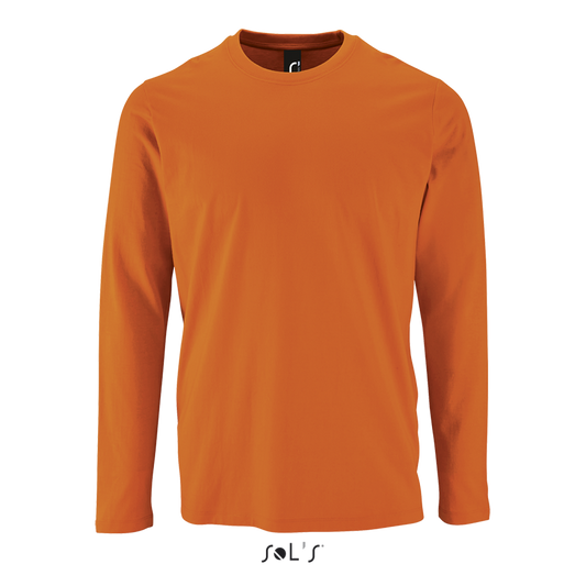 SOL'S  IMPERIAL  LSL MEN - LONG-SLEEVE T-SHIRT - Orange - colorimageurl