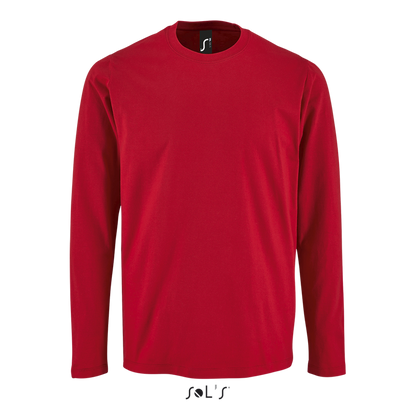 SOL'S  IMPERIAL  LSL MEN - LONG-SLEEVE T-SHIRT - Red - colorimageurl