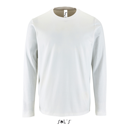 SOL'S  IMPERIAL  LSL MEN - LONG-SLEEVE T-SHIRT - White - colorimageurl