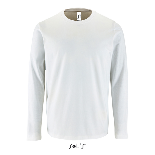 SOL'S  IMPERIAL  LSL MEN - LONG-SLEEVE T-SHIRT - White - colorimageurl