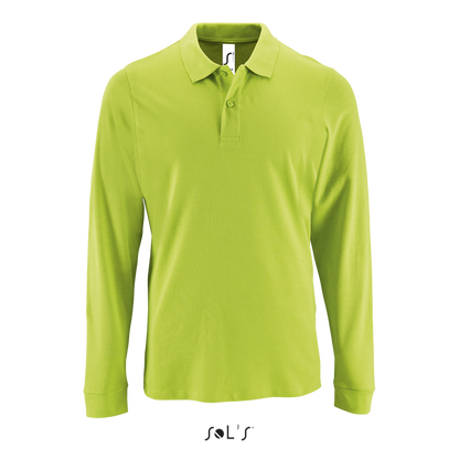 SOL'S PERFECT LSL MEN - LONG-SLEEVE PIQUÉ POLO SHIRT - Apple Green - colorimageurl