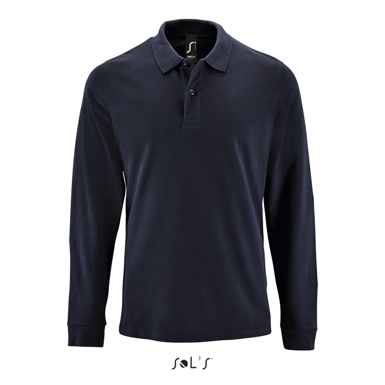 SOL'S PERFECT LSL MEN - LONG-SLEEVE PIQUÉ POLO SHIRT - French Navy - colorimageurl