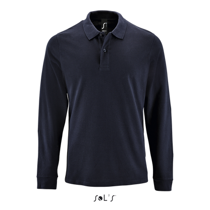 SOL'S PERFECT LSL MEN - LONG-SLEEVE PIQUÉ POLO SHIRT - French Navy - colorimageurl