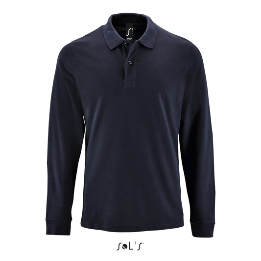 SOL'S PERFECT LSL MEN - LONG-SLEEVE PIQUÉ POLO SHIRT - French Navy - colorimageurl