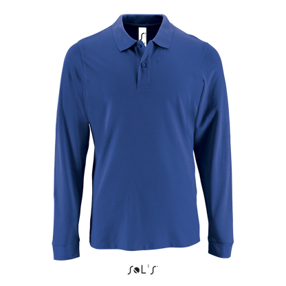SOL'S PERFECT LSL MEN - LONG-SLEEVE PIQUÉ POLO SHIRT - Royal Blue - colorimageurl