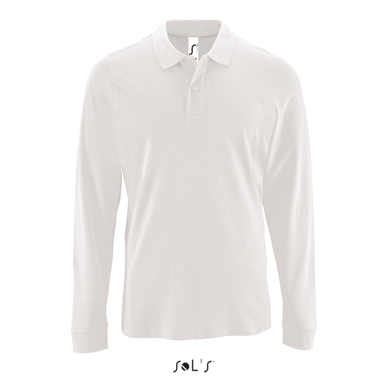 SOL'S PERFECT LSL MEN - LONG-SLEEVE PIQUÉ POLO SHIRT - White - colorimageurl