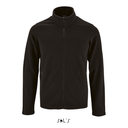 SOL'S NORMAN MEN - PLAIN FLEECE JACKET - Black - colorimageurl