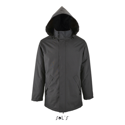 SOL'S ROBYN - UNISEX JACKET WITH PADDED LINING - Charcoal Grey - colorimageurl