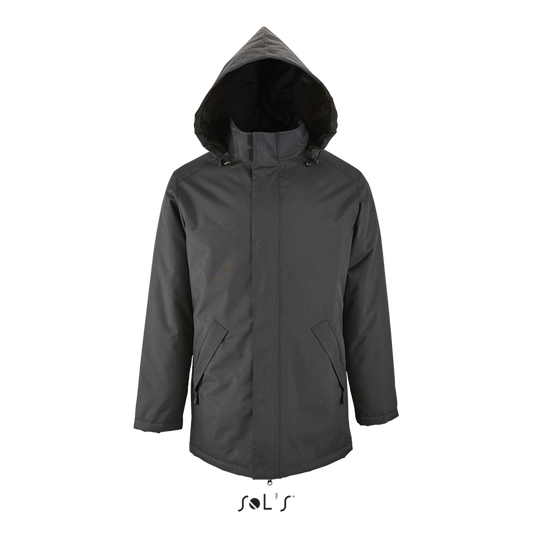 SOL'S ROBYN - UNISEX JACKET WITH PADDED LINING - Charcoal Grey - colorimageurl