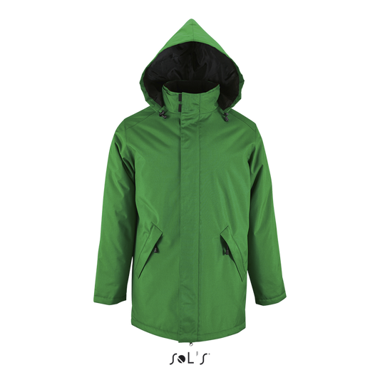SOL'S ROBYN - UNISEX JACKET WITH PADDED LINING - Kelly Green - colorimageurl