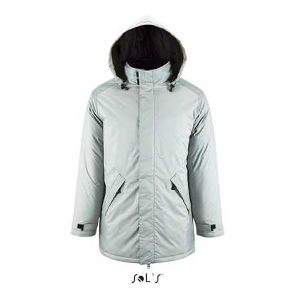 SOL'S ROBYN - UNISEX JACKET WITH PADDED LINING - Metal Grey - colorimageurl