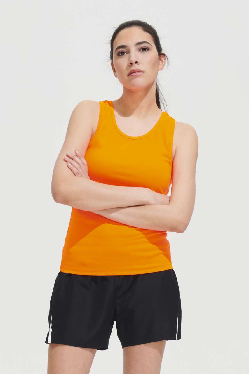 SOL'S SPORTY TT WOMEN - SPORTS TANK TOP - Aqua - modelimageurl