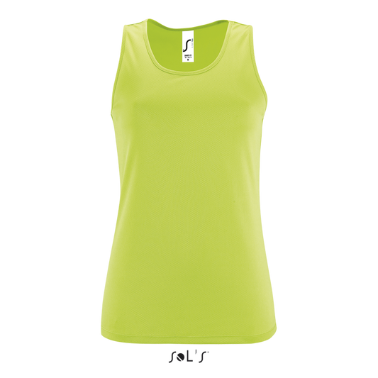 SOL'S SPORTY TT WOMEN - SPORTS TANK TOP - Apple Green - colorimageurl