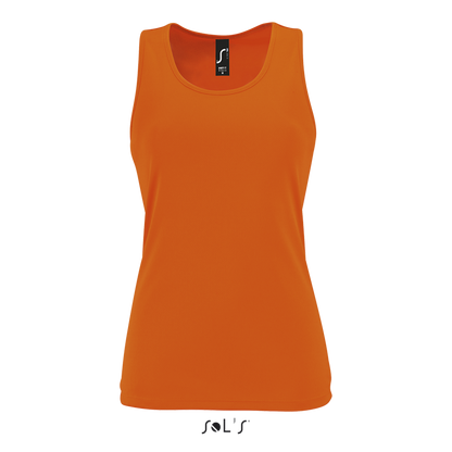 SOL'S SPORTY TT WOMEN - SPORTS TANK TOP - Neon Orange - colorimageurl