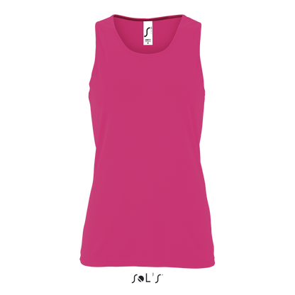SOL'S SPORTY TT WOMEN - SPORTS TANK TOP - Neon Pink 2 - colorimageurl