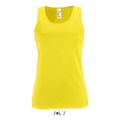 SOL'S SPORTY TT WOMEN - SPORTS TANK TOP - Neon Yellow - colorimageurl