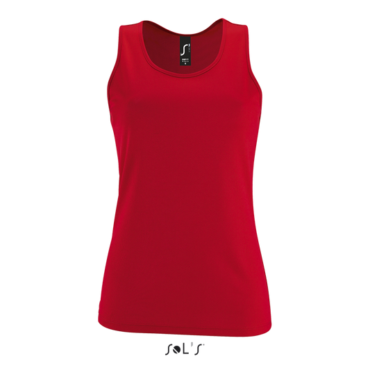 SOL'S SPORTY TT WOMEN - SPORTS TANK TOP - Red - colorimageurl