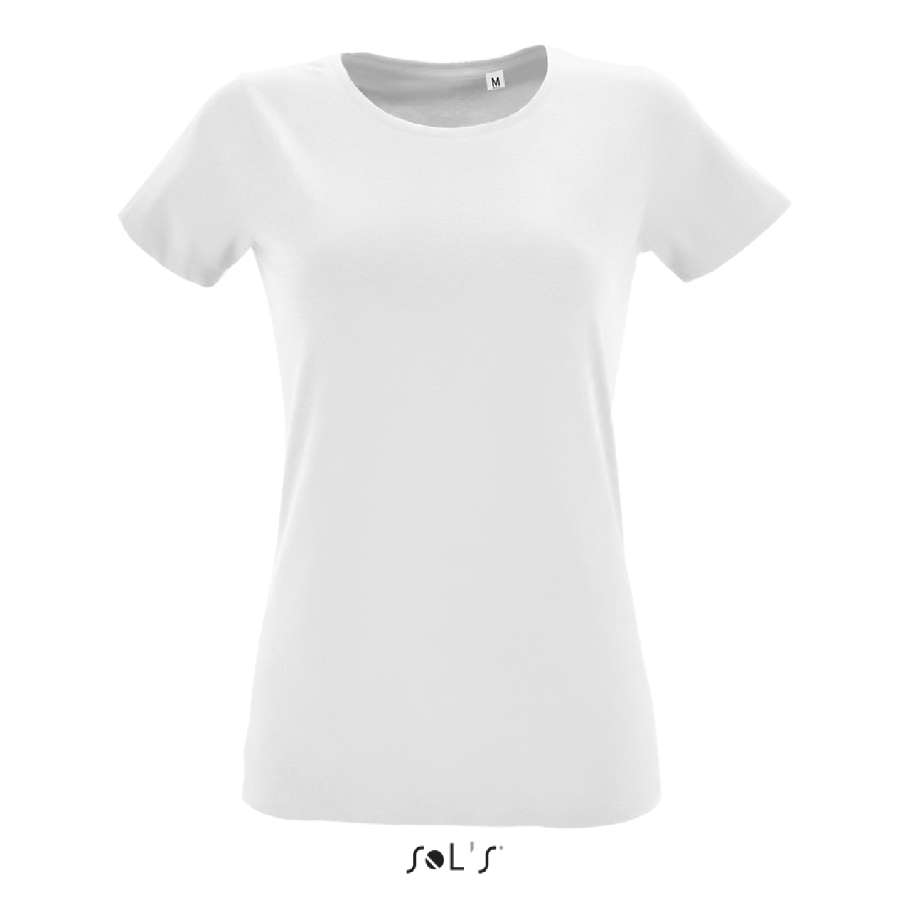 SOL'S REGENT FIT WOMEN ROUND COLLAR FITTED T-SHIRT - White - colorimageurl