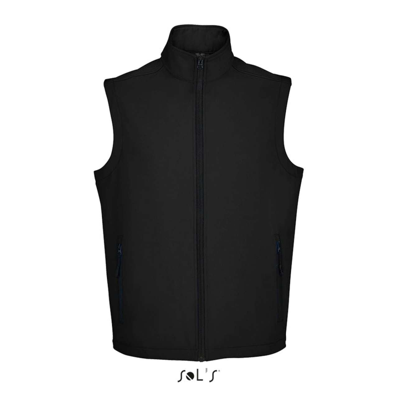 SOL'S RACE BW MEN - SOFTSHELL BODYWARMER - Black - colorimageurl