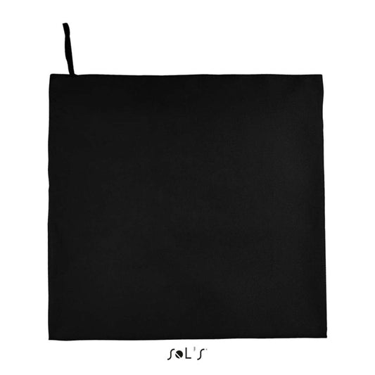 SOL'S ATOLL 100 - MICROFIBRE TOWEL - Black - colorimageurl