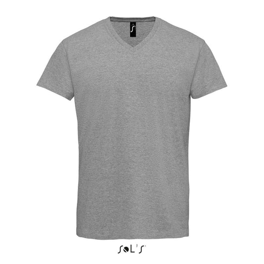 SOL'S  IMPERIAL  V MEN - V-NECK T-SHIRT - Grey Melange - colorimageurl