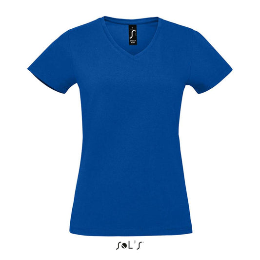 SOL'S  IMPERIAL  V WOMEN - V-NECK T-SHIRT - Royal Blue - colorimageurl