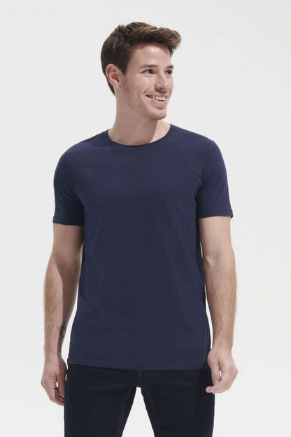 SOL'S MILLENIUM MEN - ROUND-NECK T-SHIRT - French Navy - modelimageurl