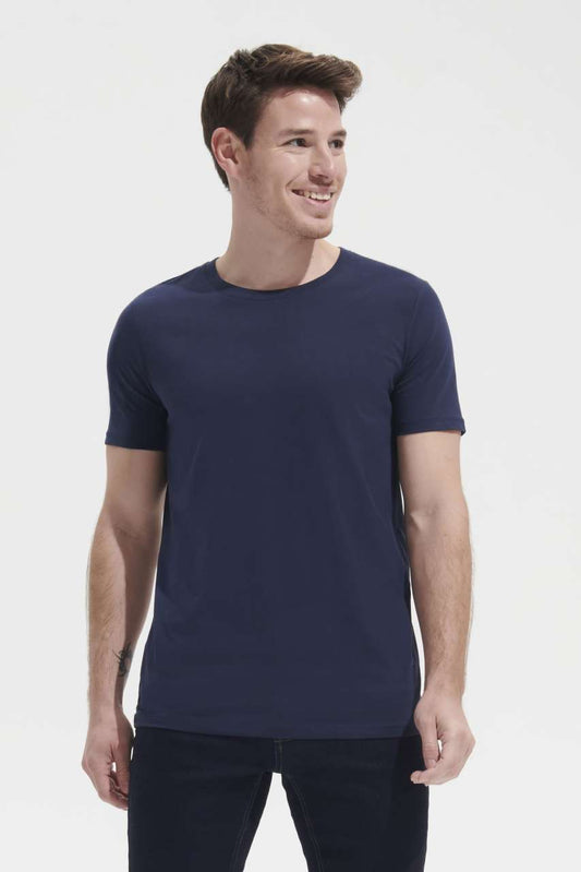 SOL'S MILLENIUM MEN - ROUND-NECK T-SHIRT - French Navy - modelimageurl