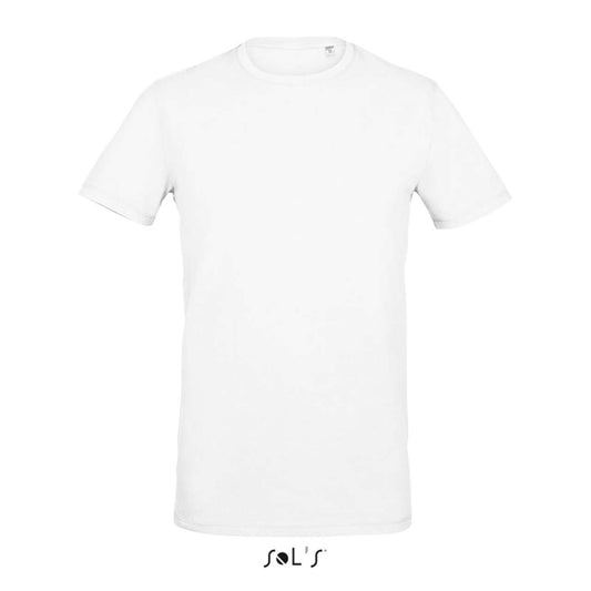 SOL'S MILLENIUM MEN - ROUND-NECK T-SHIRT - White - colorimageurl