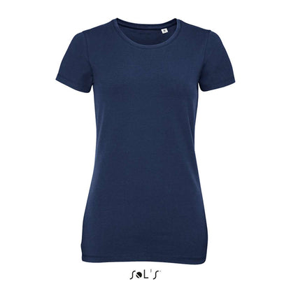 SOL'S MILLENIUM WOMEN - ROUND-NECK T-SHIRT - French Navy - colorimageurl
